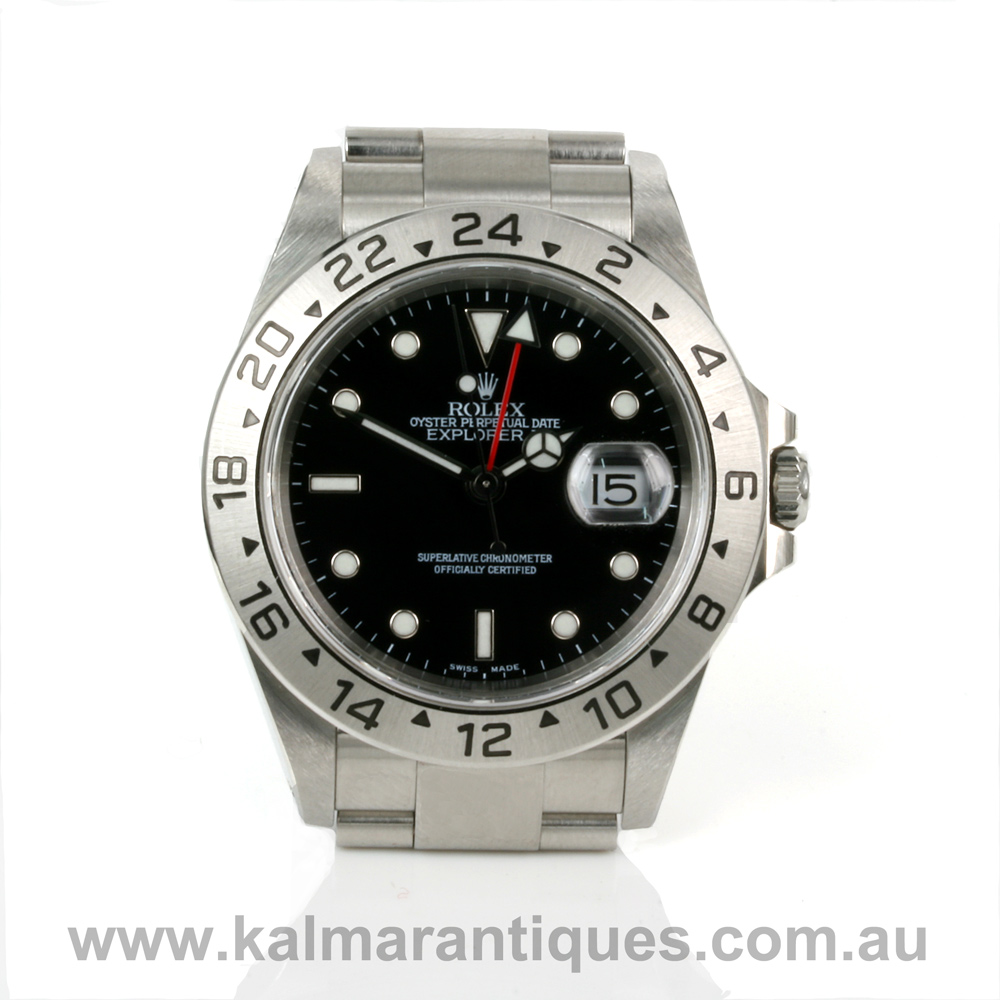 Rolex Explorer II 16570 with box.