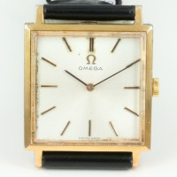 Vintage square Omega watch. Sold Items 