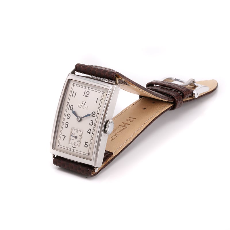 Vintage Omega Watch From 1935 With The Omega T17 Movement